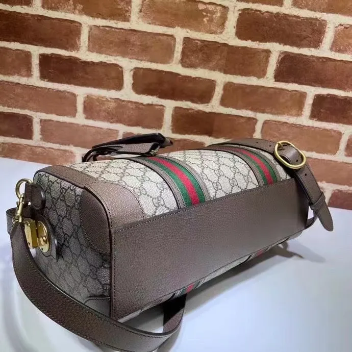 02bcb71272cfcaff Replica Gucci Small Ophidia GG Web Duffle Bag - Image 2