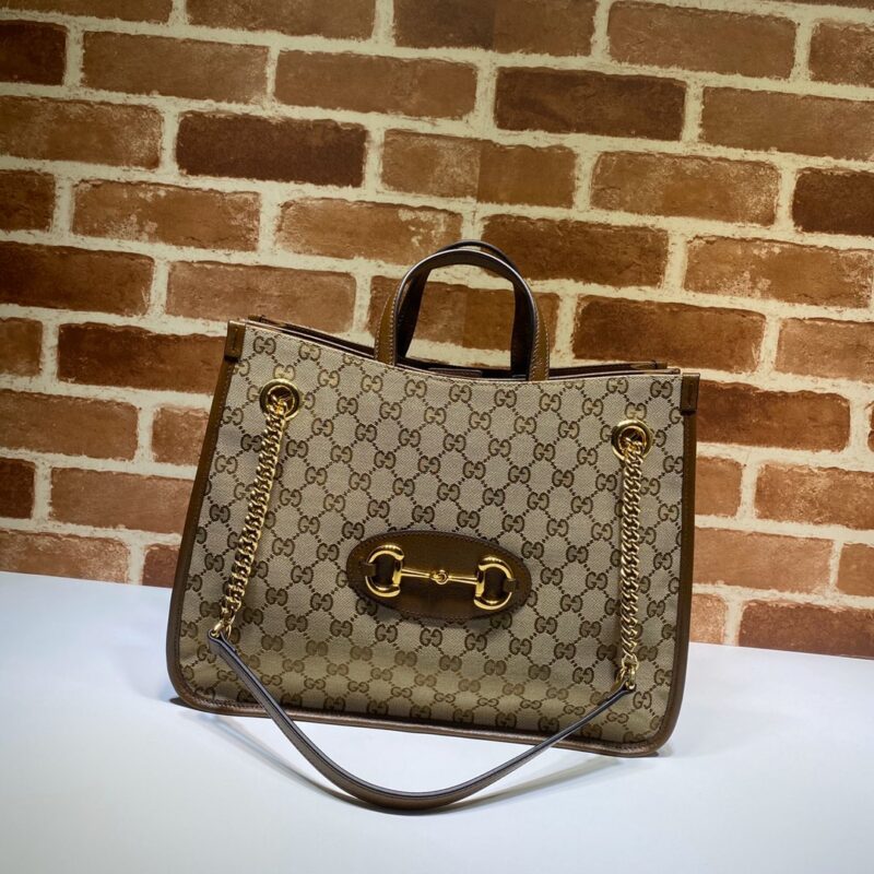 1587356016_3981592188_0 Replica Gucci 1955 Horsebit Tote Bag Medium