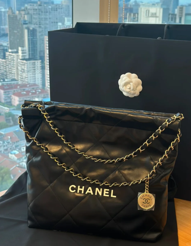 replica chanel 23s mini garbage bag black replica chanel 23s mini garbage bag black