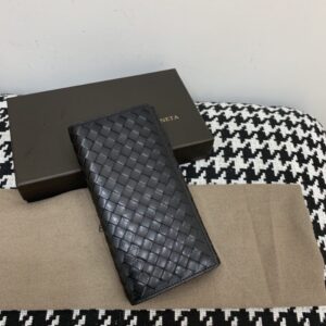 Elementor 页面 #30829 Replica Bottega Veneta Intrecciato Wallet Black