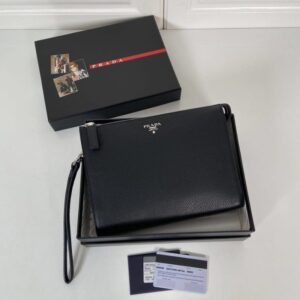 Replica Prada Saffiano Pouch
