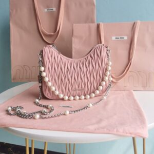Elementor 页面 #30185 Replica Miu Miu Matelassé Pearl Pink