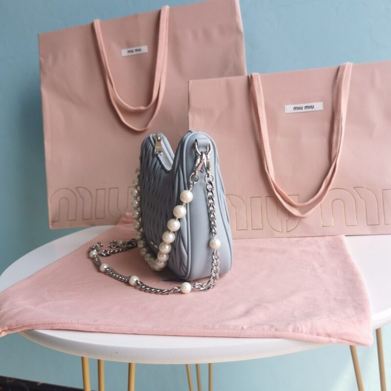 20210813_i1628839934_2681_1 Replica Miu Miu Matelassé Pearl Blue - Image 4
