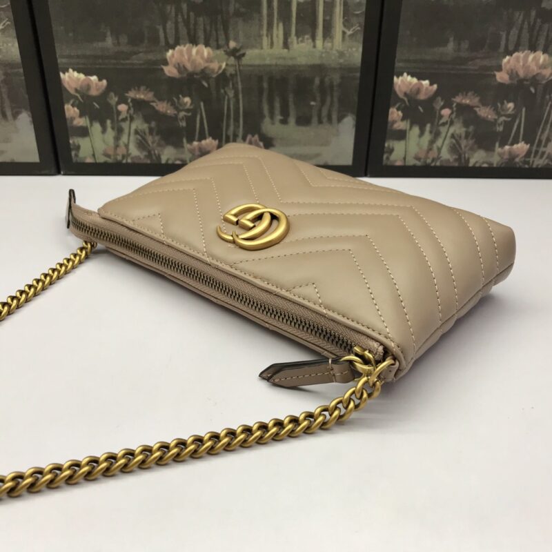 20210910_i1631240094_2897_7 Replica Gucci Marmont Matelasse Wallet On Chain Beige - Image 2