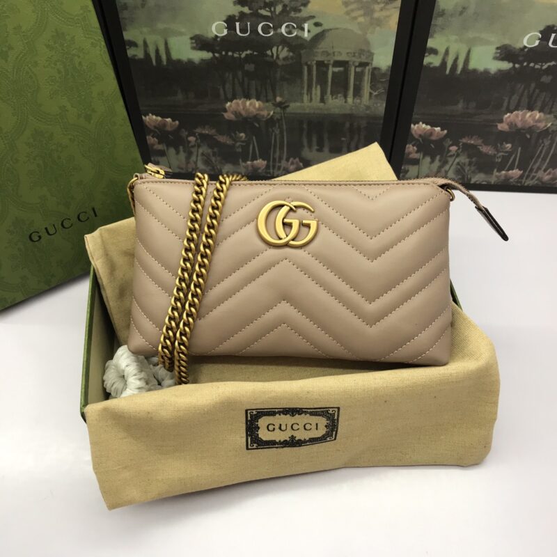 20210910_i1631240094_4169_8 Replica Gucci Marmont Matelasse Wallet On Chain Beige - Image 5