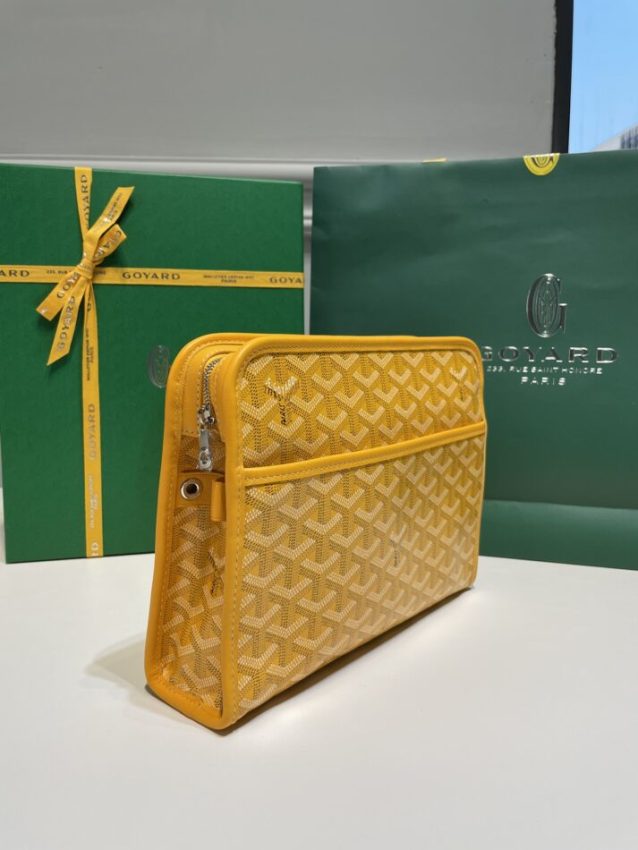 20211010_i1633846788_6757_1 Replica Goyard Jouvence Toiletry Bag Yellow - Image 7