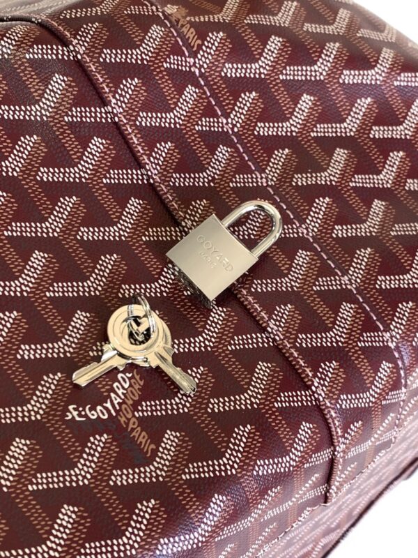 20211203_i1638511114_1305_5 Replica Goyard Bowling 45 Bag Bordeaux - Image 3
