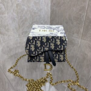 Elementor 页面 #30853 Replica Dior Saddle Pouch with Chain