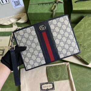 Elementor 页面 #30816 Replica Gucci Ophidia Web Clutch Blue