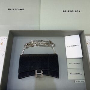 Elementor 页面 #30089 Replica Balenciaga Hourglass On Chain Shine Black