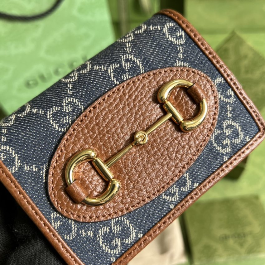 20220507_i1651932483_747_4 Replica Gucci Horsebit 1955 Wallet Denim Blue - Image 4