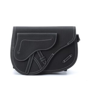 Replica Dior Saddle  Shoulder Bag Black
