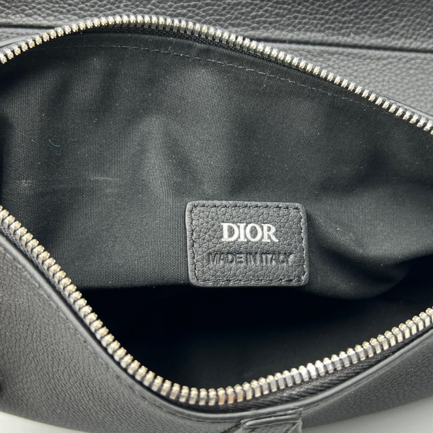 20220911_i1662869615_2941_6 Replica Dior Saddle Bag Full Black Calfskin - Image 4