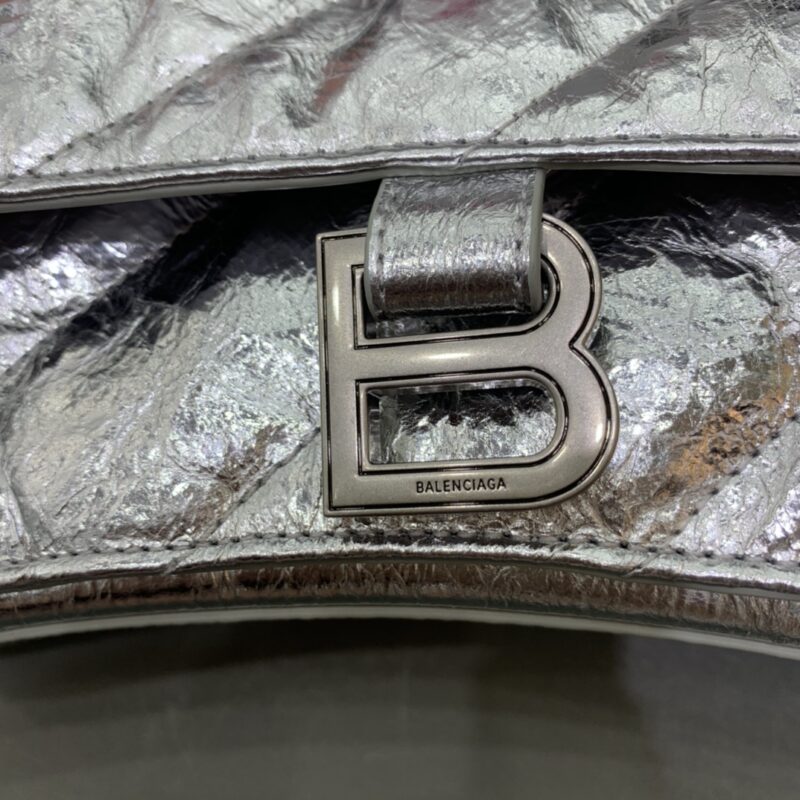 20221010_i1665372068_5760_4 Replica Balenciaga Crush Small Silver - Image 5