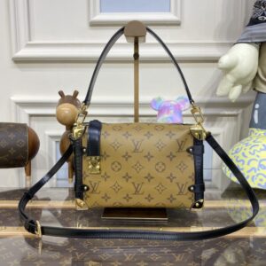 Elementor 页面 #31077 Replica Louis Vuitton Side Trunk Brown Canvas