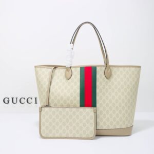 Replica Gucci  GG Large Tote Bag Beige