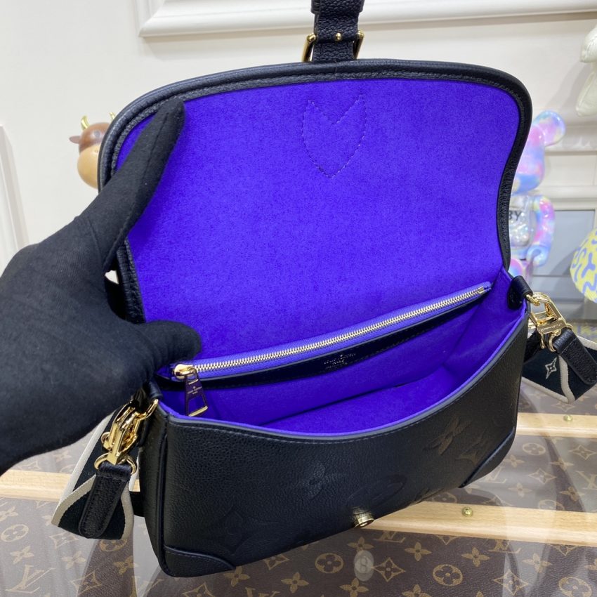 20230329_i1680088724_1415_8 Replica Louis Vuitton Nano Diane Satchel Black - Image 3