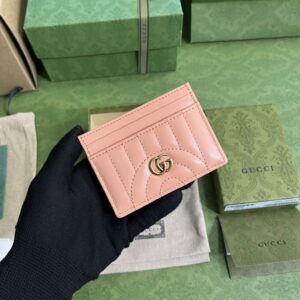 Elementor 页面 #30816 Replica Gucci Marmont Card Holder Pink