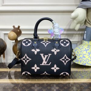 Elementor 页面 #31077 Replica Louis Vuitton Speedy Bandouliere 25 Black-Pink