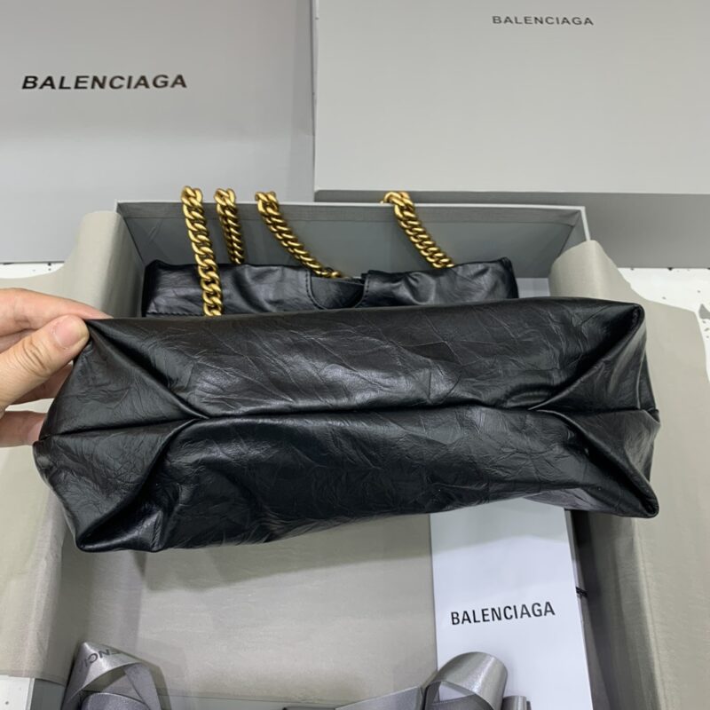 20230417_i1681701042_4181_3 Replica Balenciaga Crush Small Tote Black - Image 4