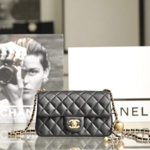 Elementor 页面 #30134 Replica CHANEL CF 17cm Golden Ball Black