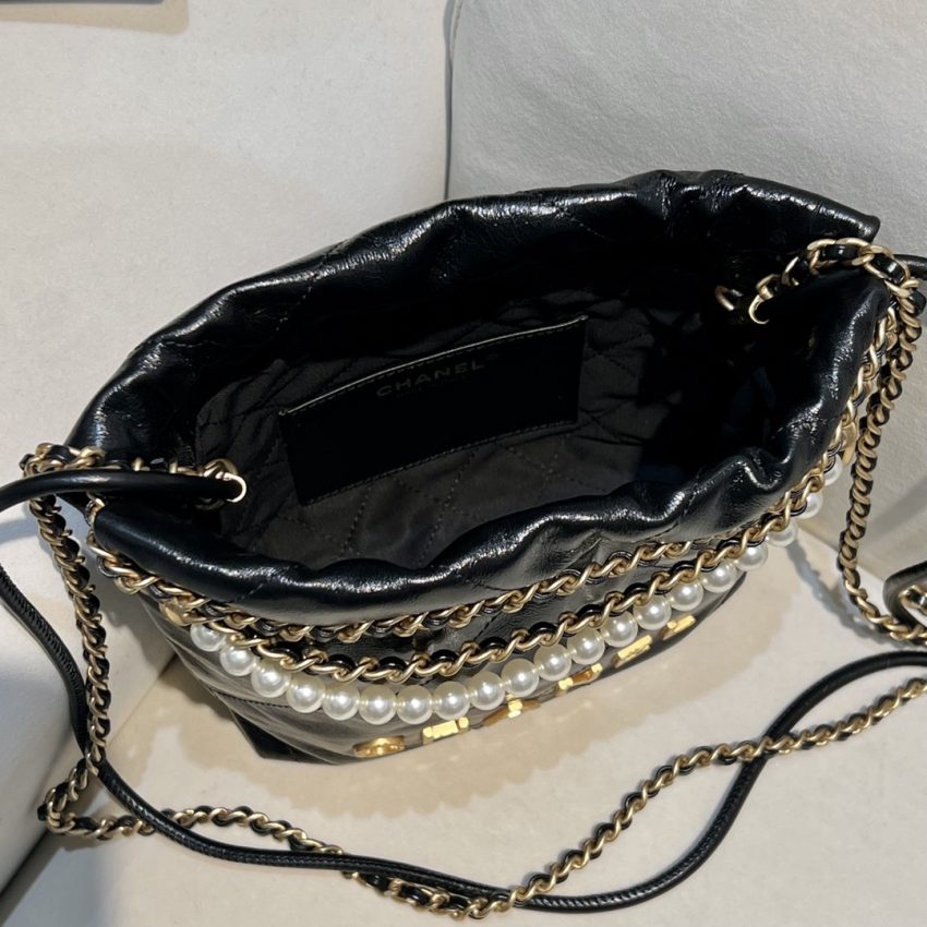 20230428_i1682673277_7872_4 Replica CHANEL Garbage Bag Black - Image 7