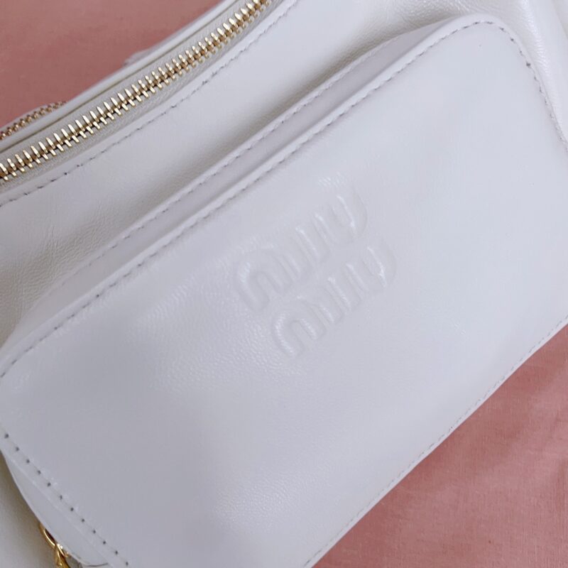 20230501_i1682931293_1801_5 Replica Miu Miu Nappa Pocket Bag White - Image 2