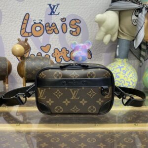 Replica Louis Vuitton Alpha Messenger Brown Canvas