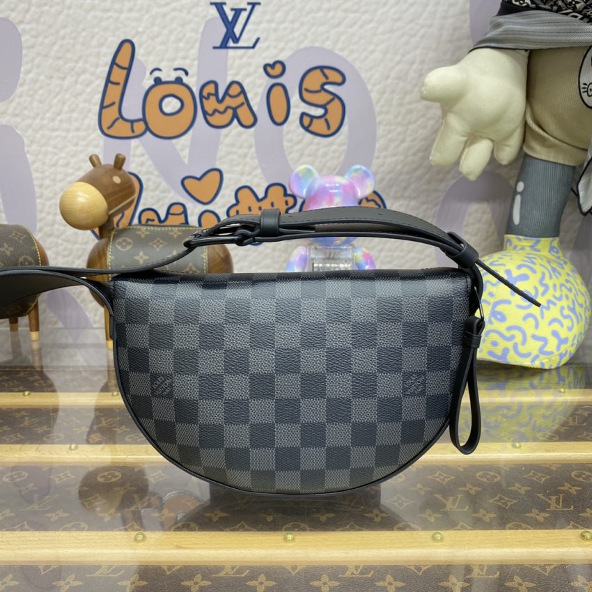 20231103_i1699018189_6272_2 Replica Louis Vuitton Moon Crossbody Black Grid - Image 7