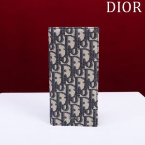 Elementor 页面 #30853 Replica Dior Long Jacquard Wallet White