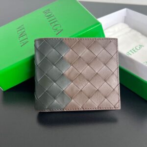 Elementor 页面 #30829 Replica Bottega Veneta Intrecciato Bi-Fold Wallet Black&Brown
