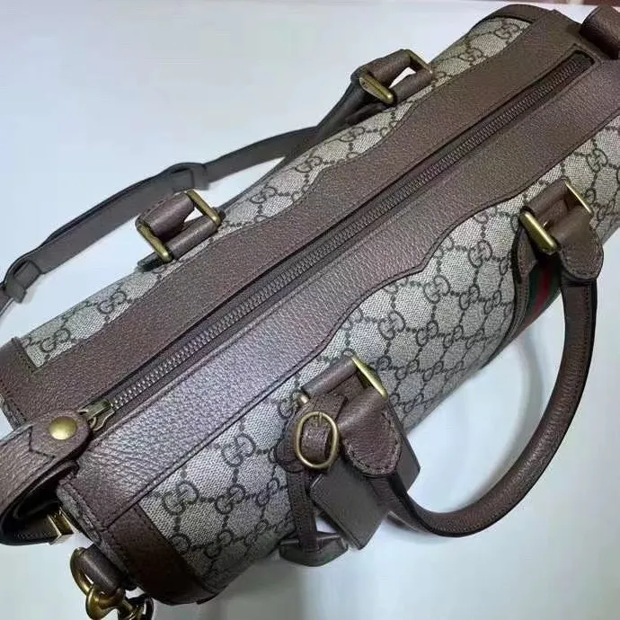 3f82b5dfa529f100 Replica Gucci Small Ophidia GG Web Duffle Bag - Image 3