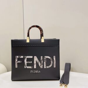 Elementor 页面 #30180 Replica Fendi Sunshine Tote Dark Grey