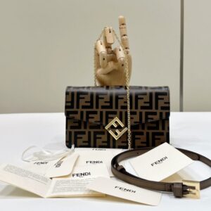 Replica Fendi Baguette Wallet on Chain