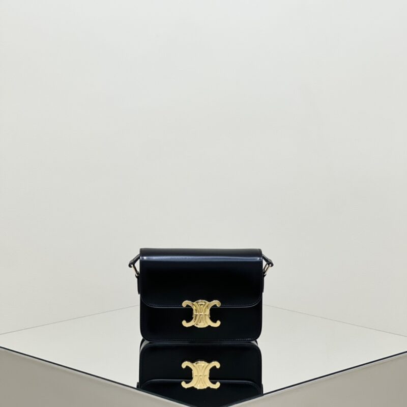a1-82 Replica Celine Triomphe Mini Black