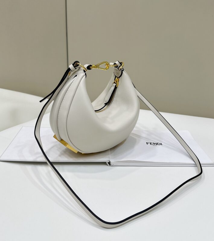 a2-2-6 Replica Fendi Fendigraphy Small White - Image 2