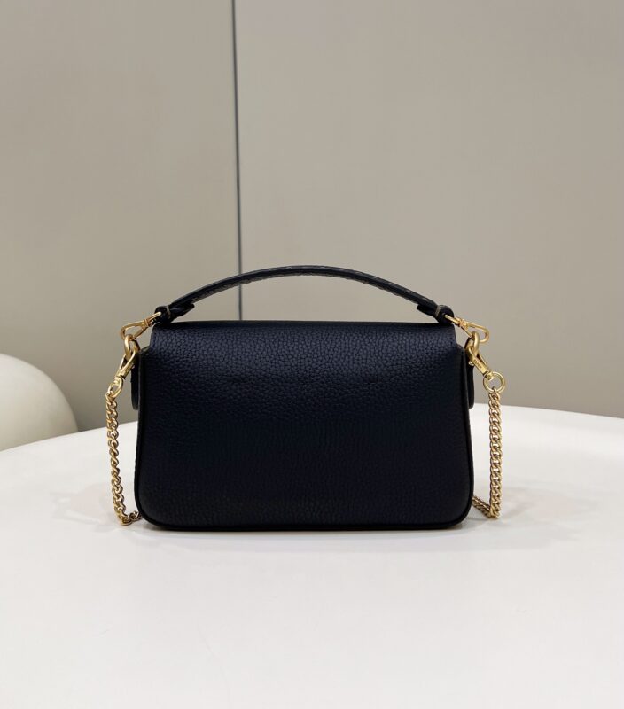 a2-51 Replica Fendi Baguette Small Black - Image 2