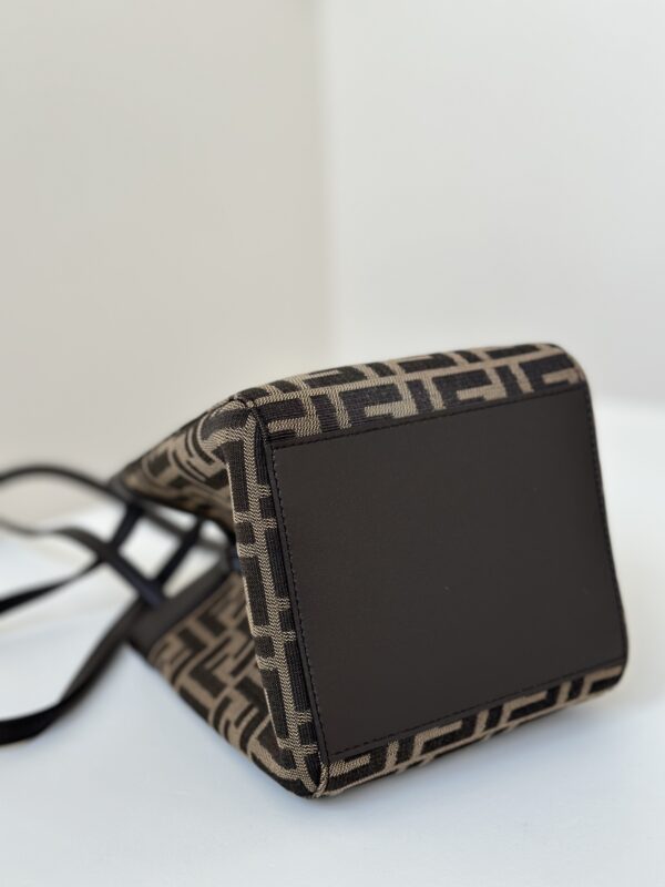 a3-1-13 Replica Fendi Origami Small Brown Cotton - Image 3