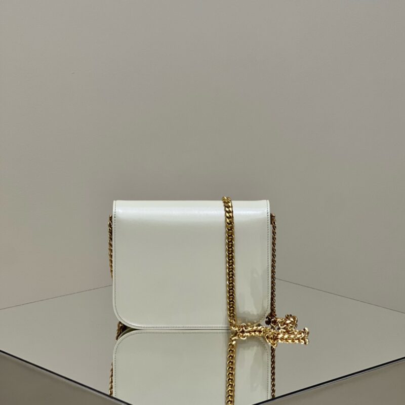 a3-75 Replica Celine Teen Triomphe Bag White - Image 3