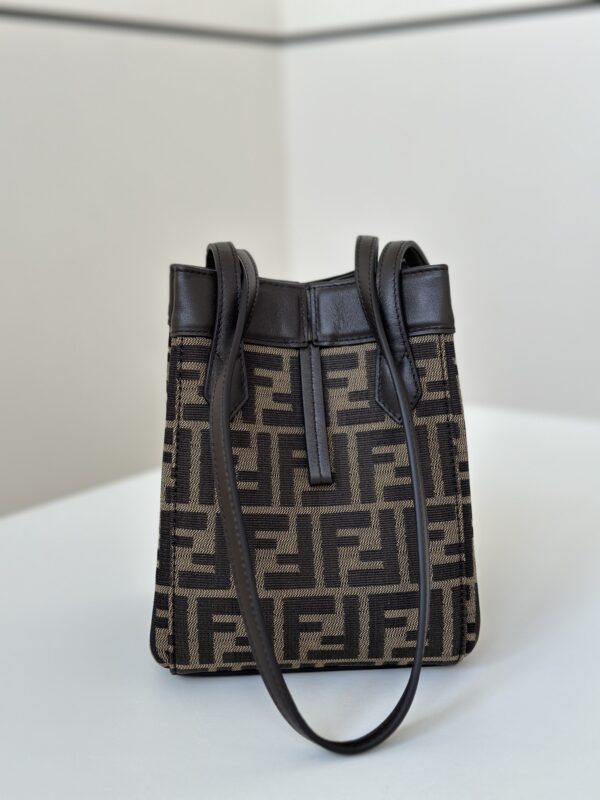 a4-1-13 Replica Fendi Origami Small Brown Cotton - Image 4
