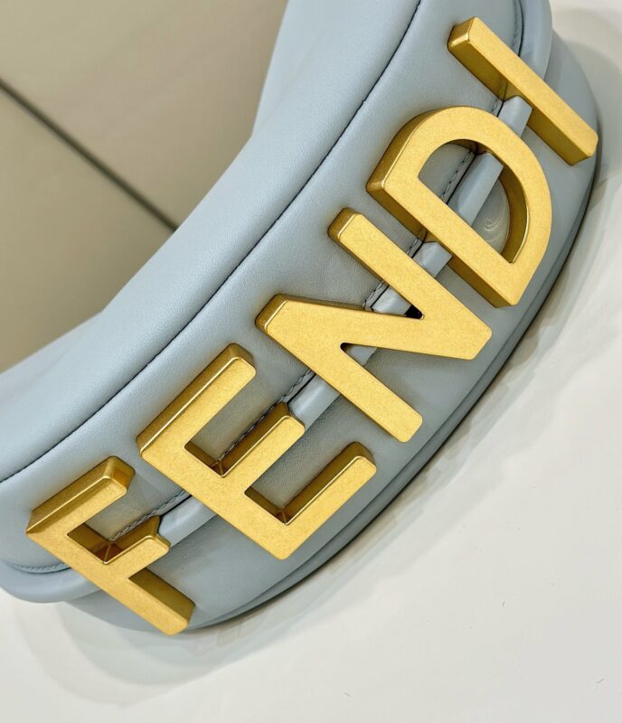 a4-3-4 Replica Fendi Fendigraphy Small Sky Blue - Image 4