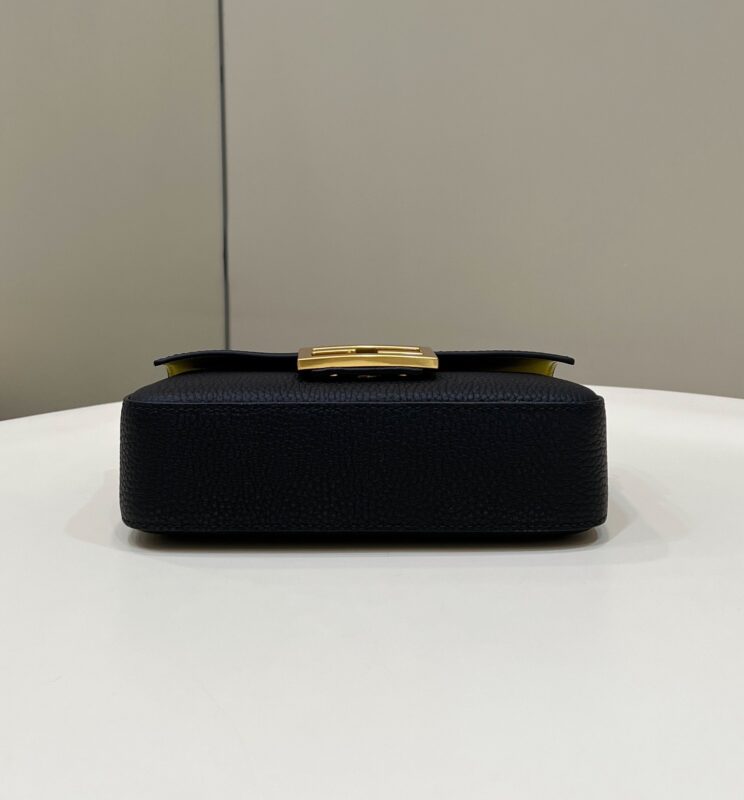 a4-51 Replica Fendi Baguette Small Black - Image 4