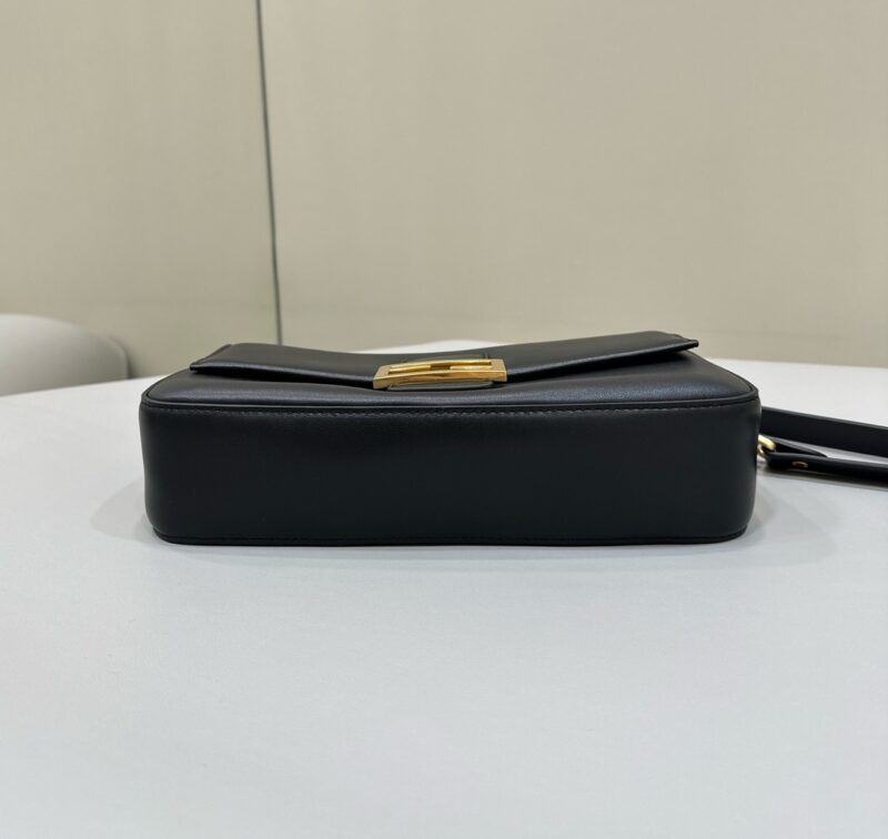 a4-58 Replica Fendi Baguette Full Leather Black - Image 4