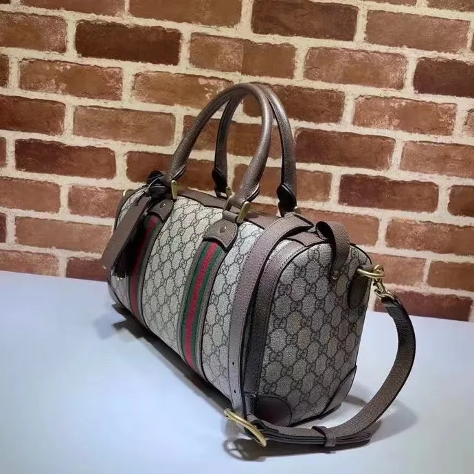 a599efd8f131c55f Replica Gucci Small Ophidia GG Web Duffle Bag - Image 6