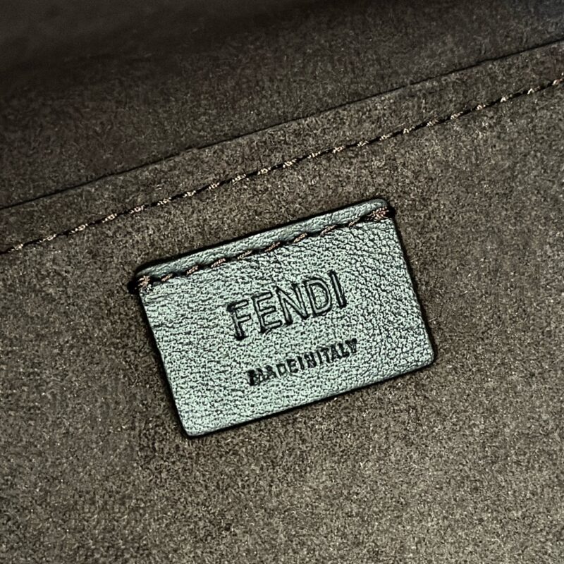 a6-1-13 Replica Fendi Origami Small Brown Cotton - Image 6