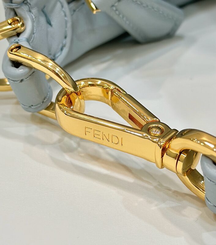 a6-3-4 Replica Fendi Fendigraphy Small Sky Blue - Image 6