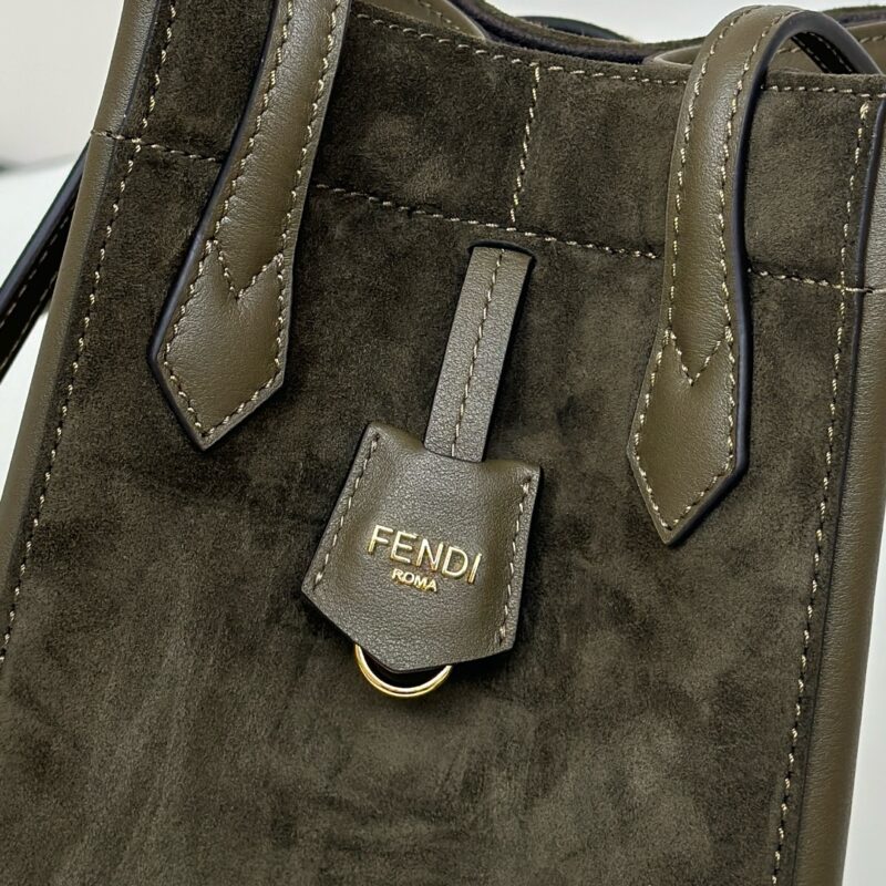 a7-16 Replica Fendi Origami Small Dark Green - Image 7