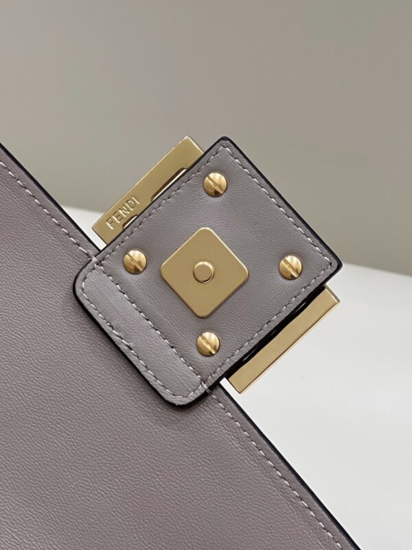a7-3-11 Replica Fendi Baguette Sliding Chain Beige - Image 6