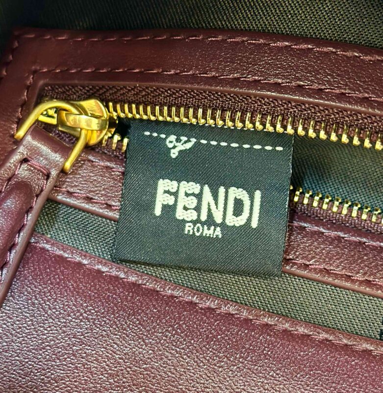 a7-48 Replica Fendi Baguette Bordeaux - Image 7