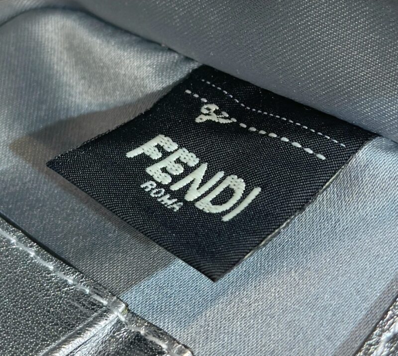 a7-58 Replica Fendi Baguette Silver Diamond - Image 7